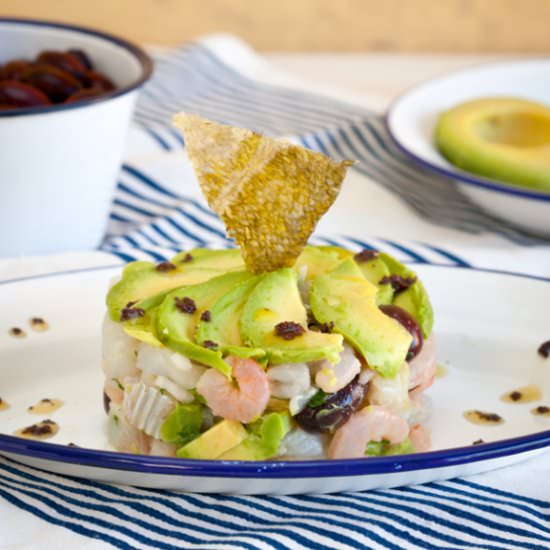 COD AND AVOCADO SALAD