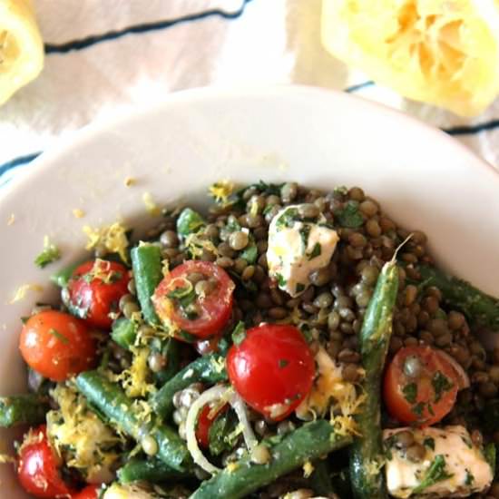 Summer in Paris Lentil Salad Recipe