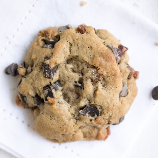 Bourbon Bacon Chocolate Chip Cookies