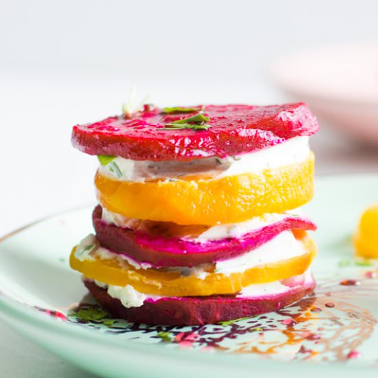 Beet Salad Napoleon