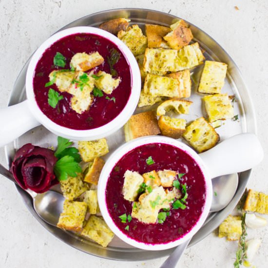 Russian Beet Soup