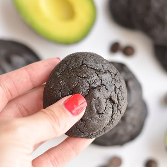 Chocolate Avocado Cookies