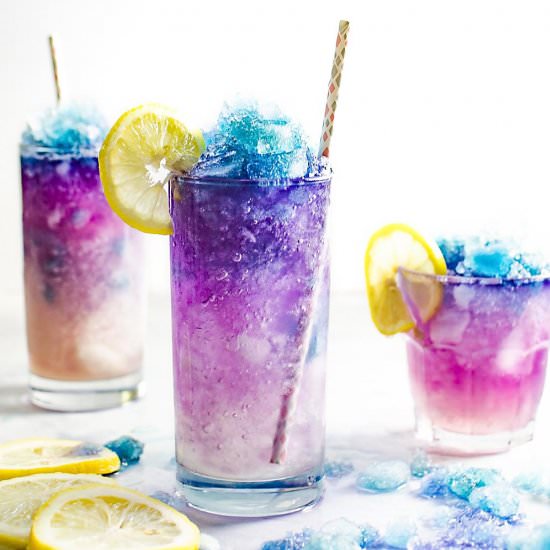 Magical Galaxy Lemonade Slushie