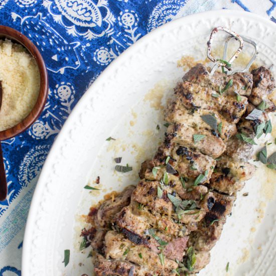 Parmesan Crusted Pork Loin