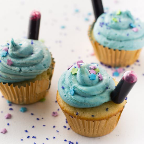 Zootopia Nighthowler Cupcakes