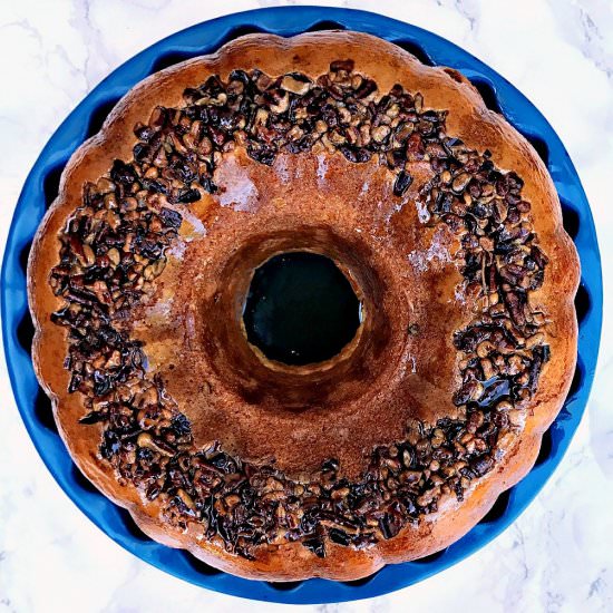 Skinny Puerto Rican Rum Cake