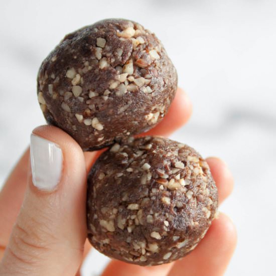 3 Ingredient Brownie Bites
