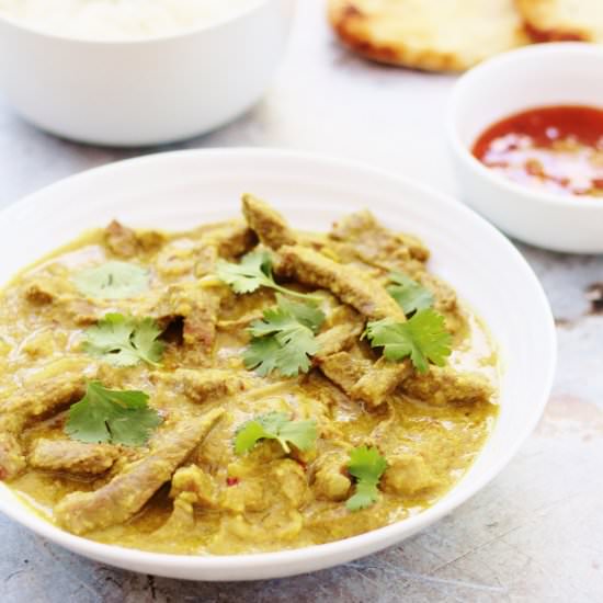 Leftover Lamb Korma