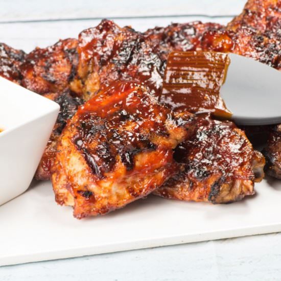 Grilled Chicken with BBQ Sauce