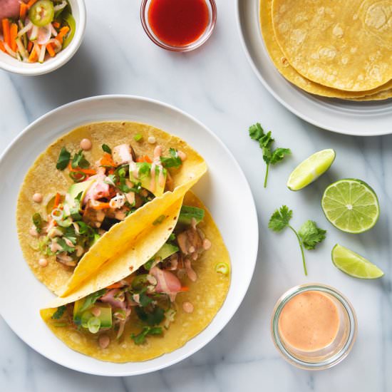 Tofu Banh Mi Tacos