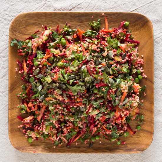 Beetroot and Millet Mega Salad