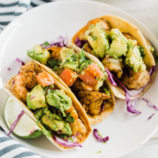 Grilled Spicy Shrimp Tacos