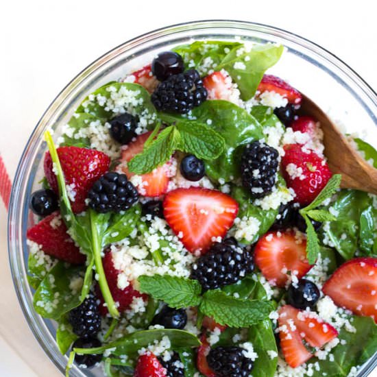 Triple Berry Couscous