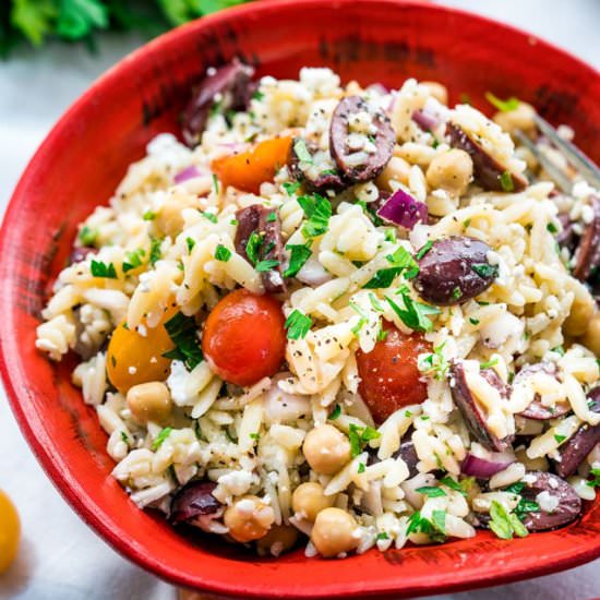 Mediterranean Orzo Salad