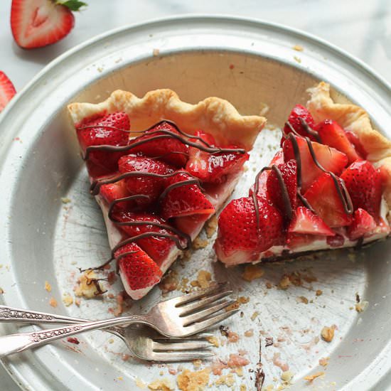 Strawberry Cream Pie