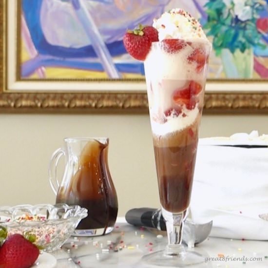 Neapolitan Ice Cream Soda