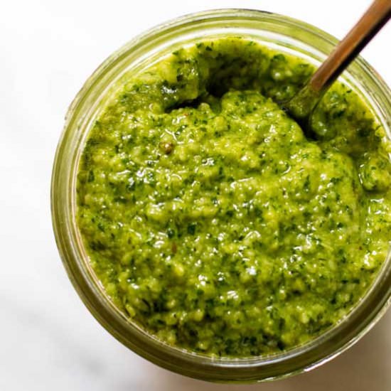 Roasted Garlic Pesto