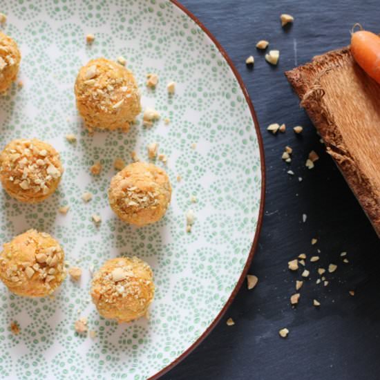 Carrot Peanutbutter Eneryg Bites