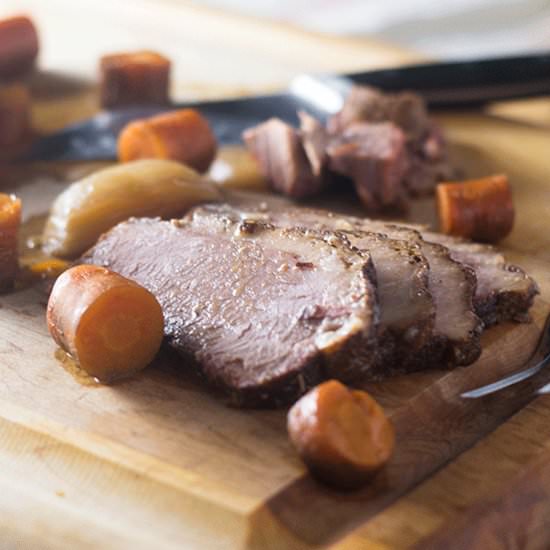 Holiday Smoked Brisket