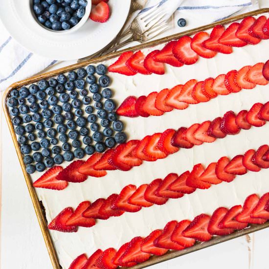 Flag Cake
