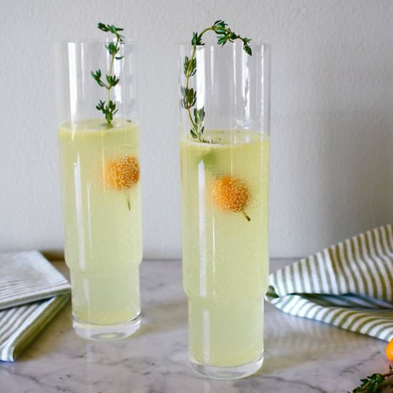Kumquat & Thyme Cocktails