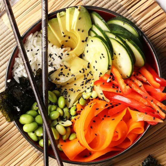 Vegan Sushi Bowl