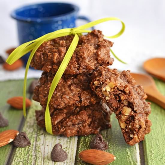 Cocoa & Almond Cookies