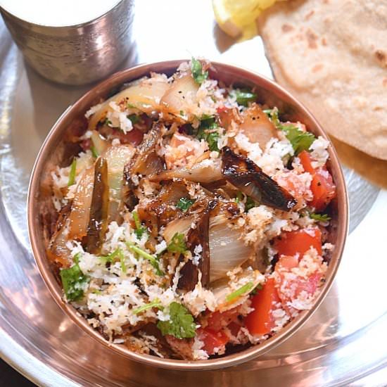 Onion Bharta/Pyaaz Ka Bharta