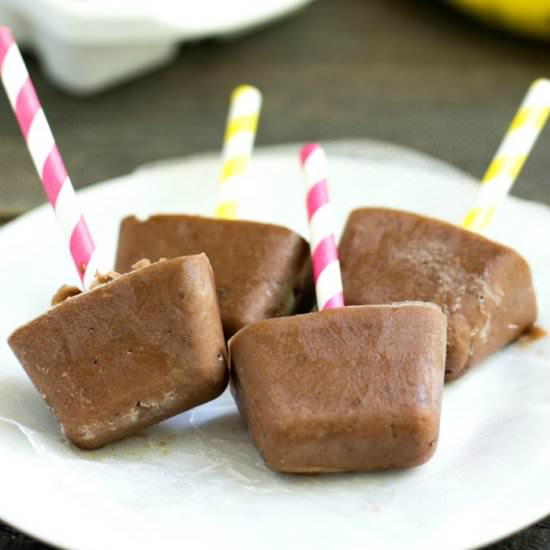 Chocolate Banana Pops