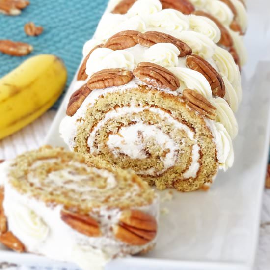 Banana Cake Roll