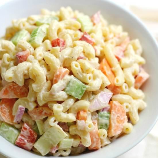 Classic GF American Macaroni Salad