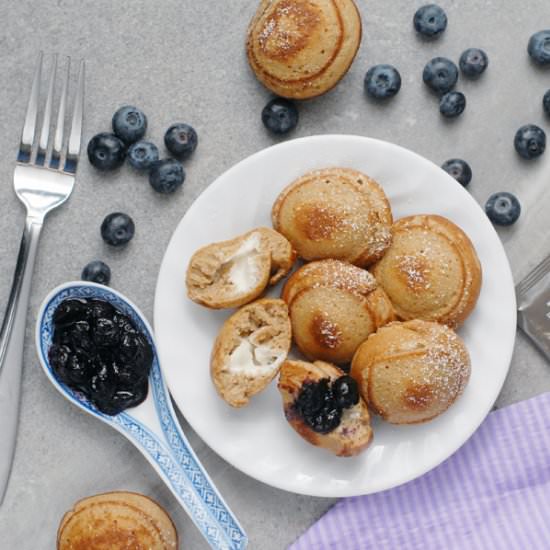 Cream Cheese Earl Grey Ebelskivers