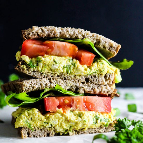 Vegan Egg Salad Sandwich