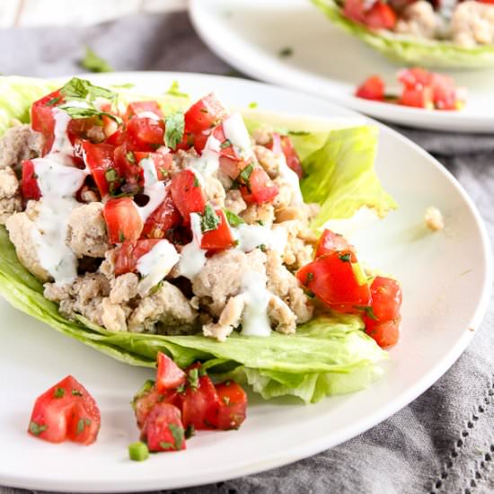 Chicken Lettuce Wraps