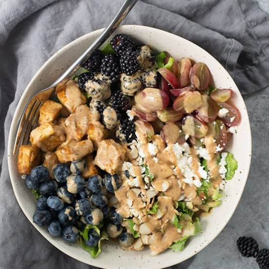 Rainbow Berry Salad