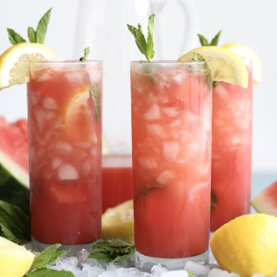 Watermelon Mint Lemonade