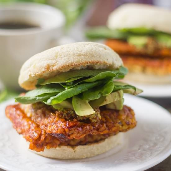 Tempeh Breakfast Sandwiches
