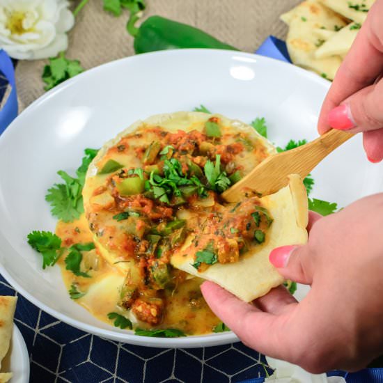 Tawa Camembert Curry Dip