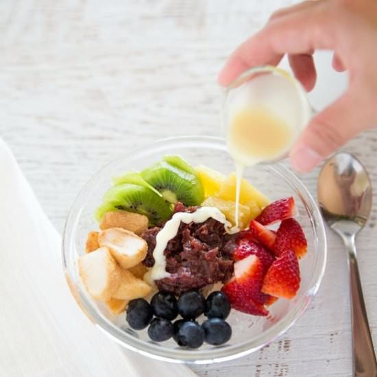 Korean Shaved Ice Dessert