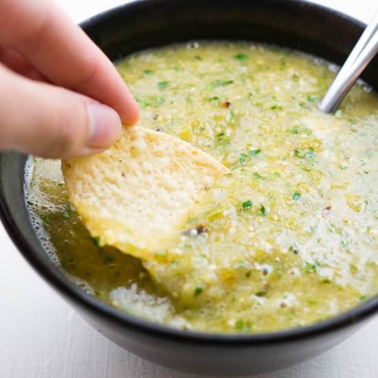 Roasted Tomatillo Salsa