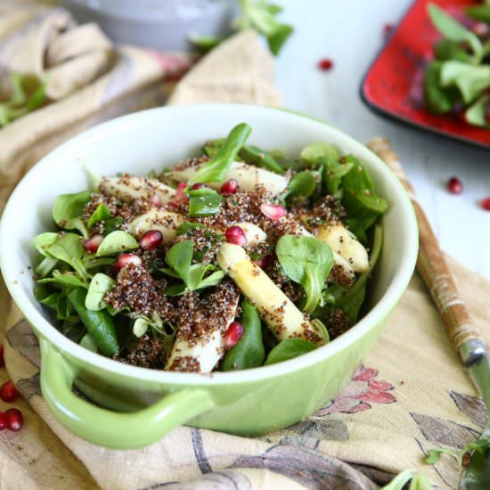 VGF Kaniwa Salad w/ White Asparagus