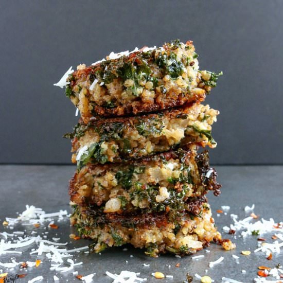 Kale and Quinoa Patties