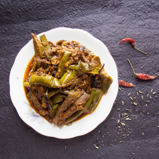 Hare Baingan Ka Jhukka Recipe