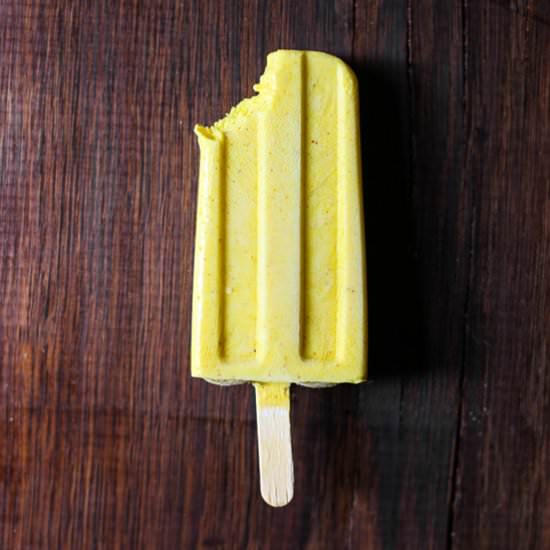 Mango Turmeric Coconut Smoothie Pop