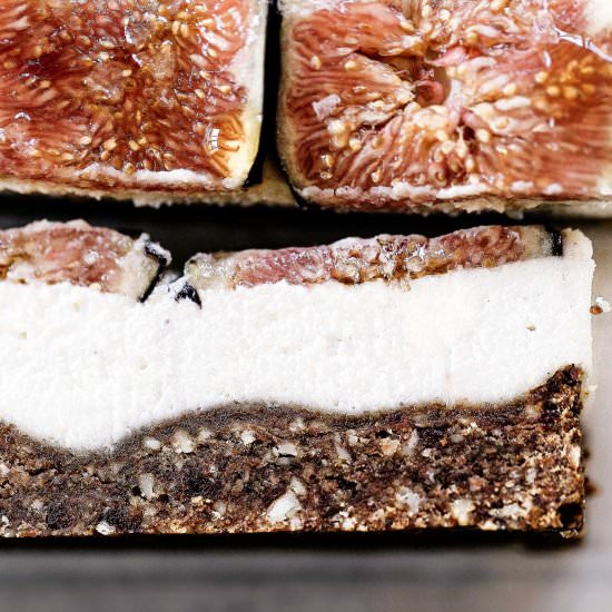 Honey Fig Paleo Cheesecake