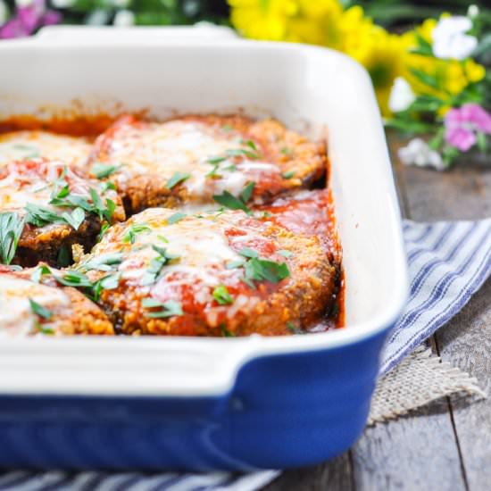 Grandma’s Baked Eggplant Parmesan