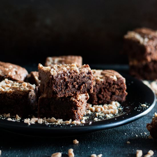 Toffee Espresso Brownie
