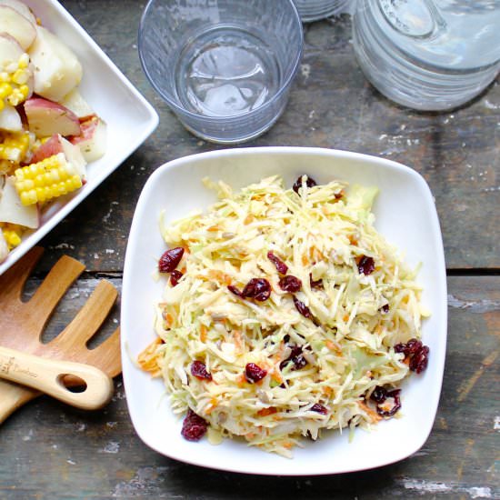 Cranberry Coleslaw