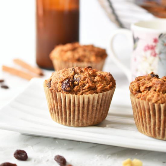 Vegan Morning Glory Muffins
