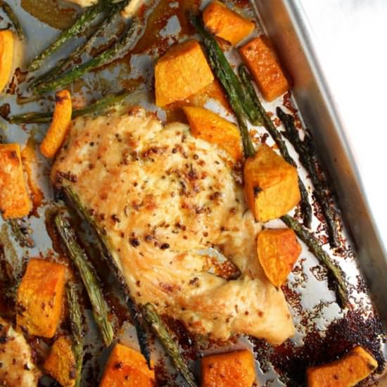 Healthy Maple Mustard Chicken